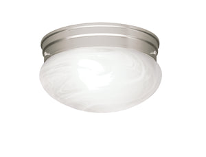 Kichler - 8209NI - Two Light Flush Mount - Ceiling Space - Brushed Nickel