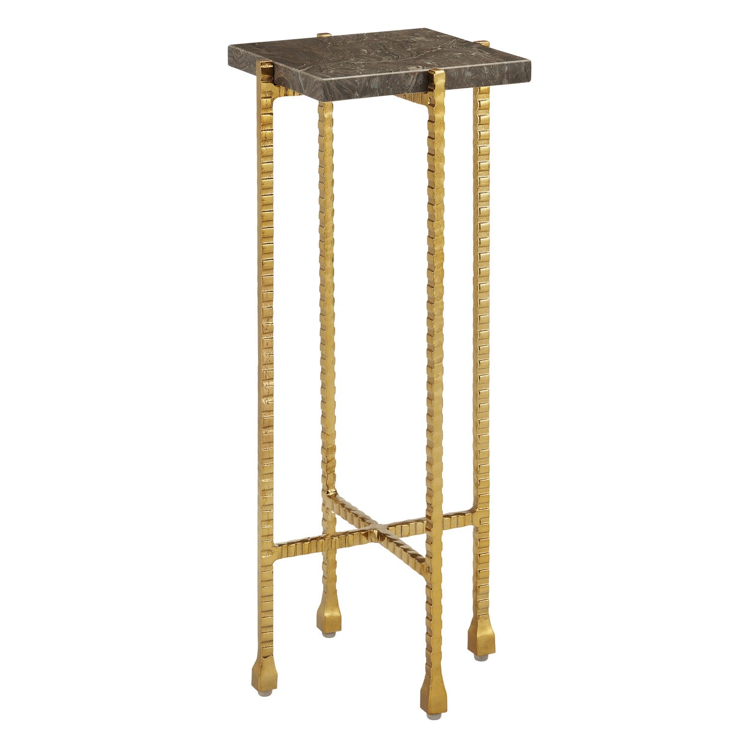 Currey and Company - 4000-0171 - Drinks Table - Flying - Natural/Gold