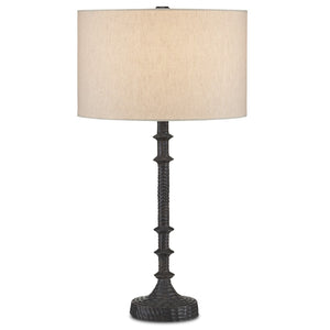 Currey and Company - 6000-0869 - One Light Table Lamp - Gallo - Bronze