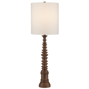 Currey and Company - 6000-0897 - One Light Table Lamp - Phyllis Morris - Natural