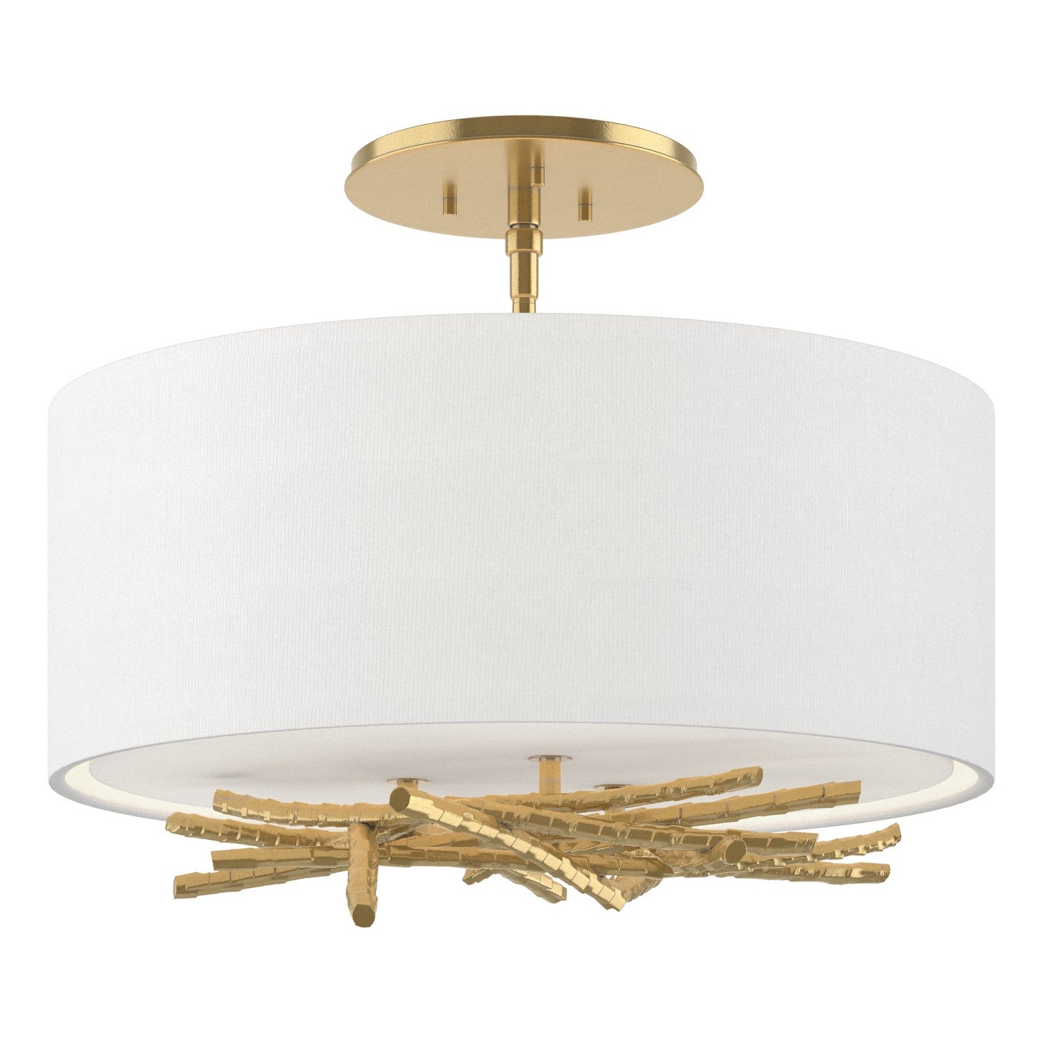 Hubbardton Forge - 127660-SKT-89-SF1505 - Brindille Semi-Flush - Brindille - Ink