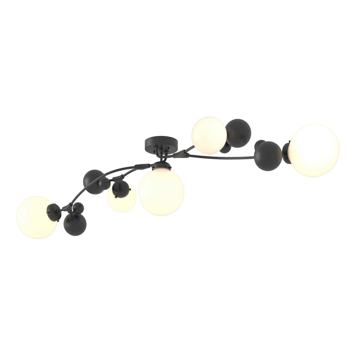 Hubbardton Forge - 128715-SKT-10-GG0639 - Sprig Semi-Flush - Sprig - Black
