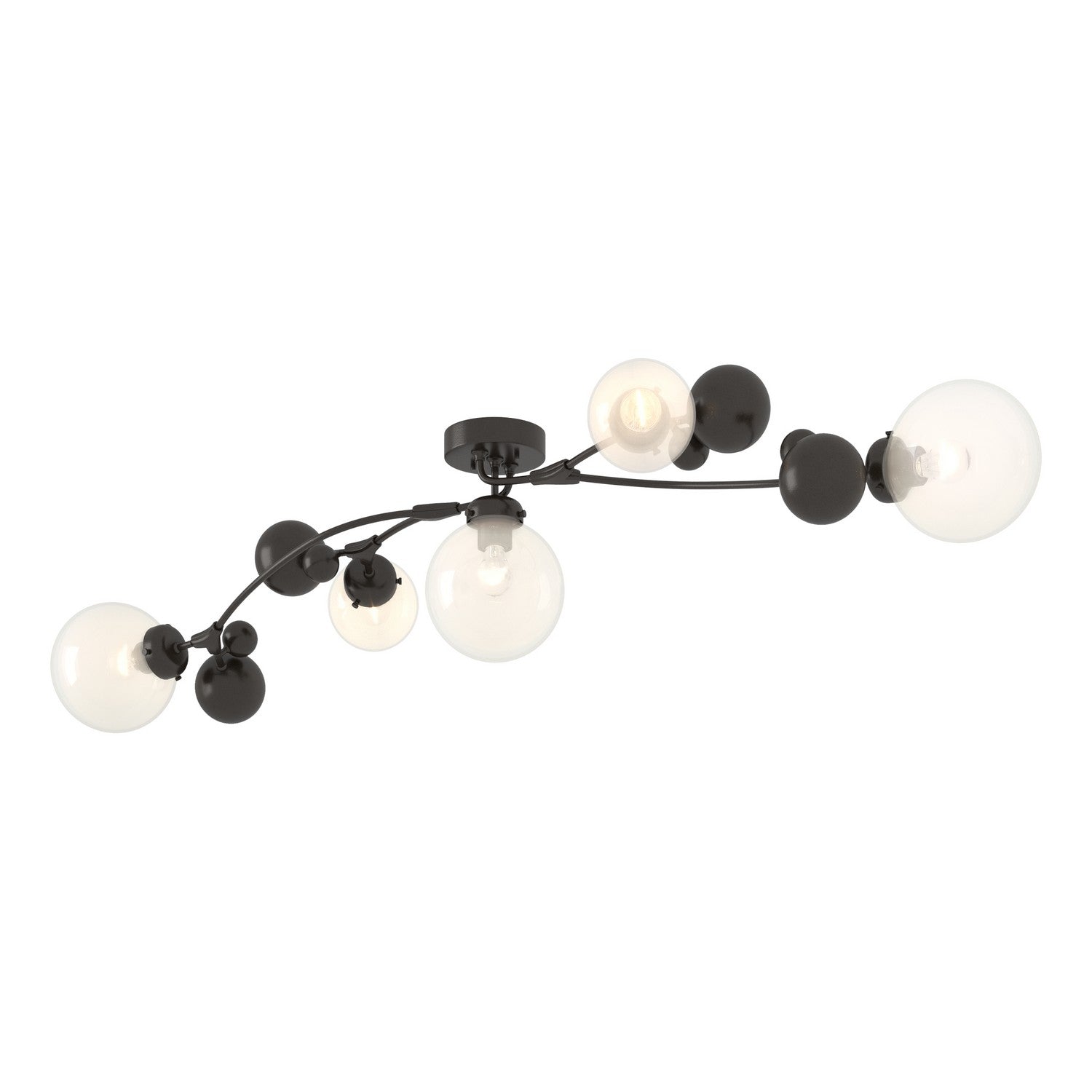 Hubbardton Forge - 128715-SKT-14-WF0639 - Sprig Semi-Flush - Sprig - Oil Rubbed Bronze