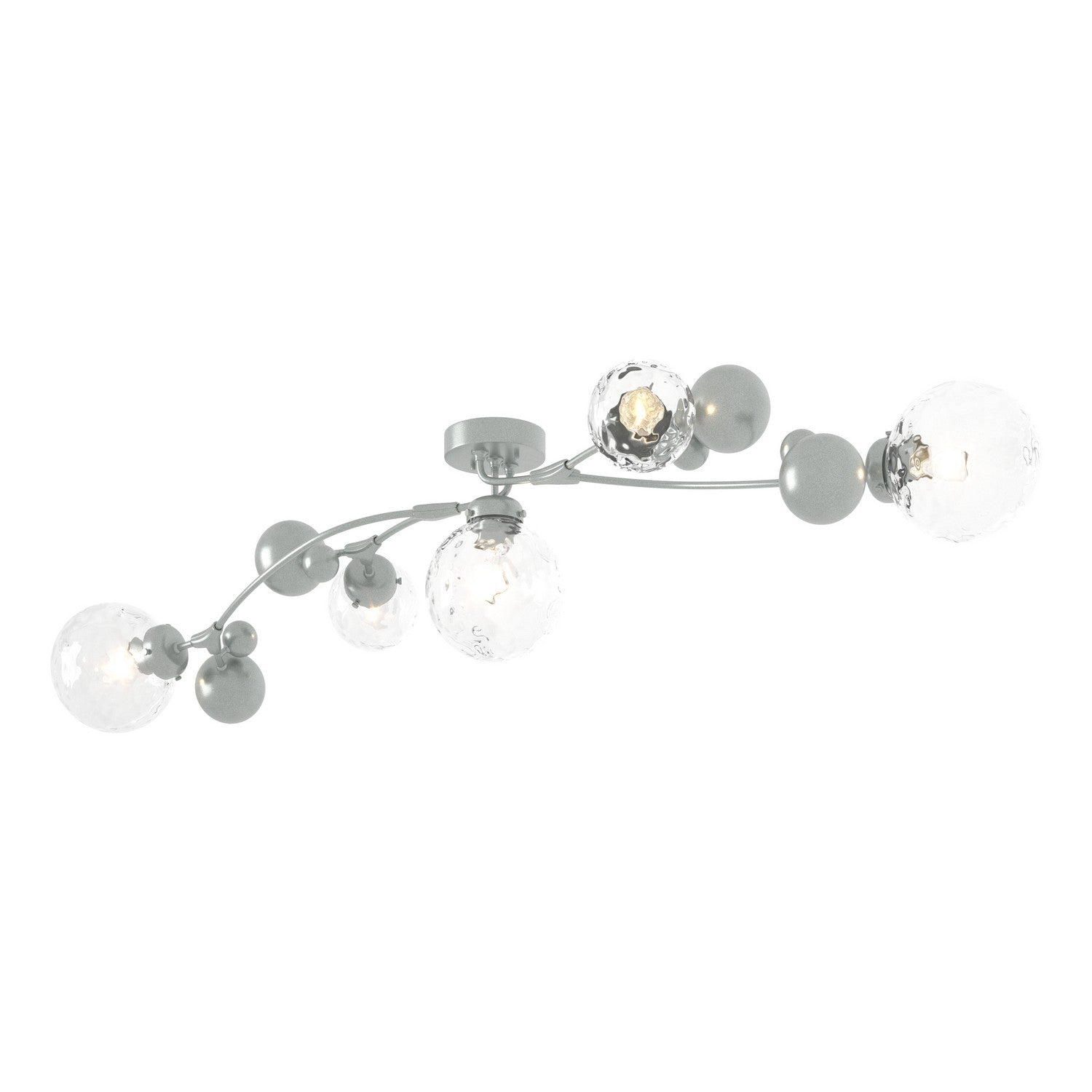 Hubbardton Forge - 128715-SKT-82-LL0639 - Sprig Semi-Flush - Sprig - Vintage Platinum
