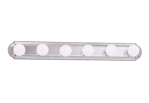 Kichler - 5018CH - Six Light Linear Bath - Chrome