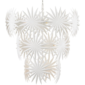 Currey and Company - 9000-1114 - 13 Light Chandelier - Marjorie Skouras - Gesso White