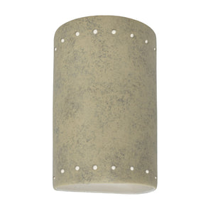 Justice Designs - CER-0995-NAVS - Lantern - Ambiance - Navarro Sand