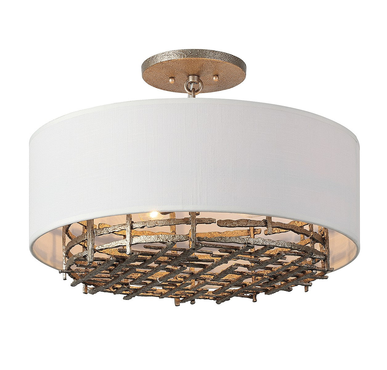 Savoy House - 6-1067-4-10 - Four Light Convertible Semi-Flush or Pendant - Cameo - Campagne Luxe