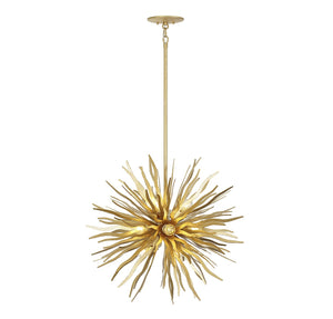 Savoy House - 7-1957-12-37 - 12 Light Pendant - Killiam - Cavalier Gold