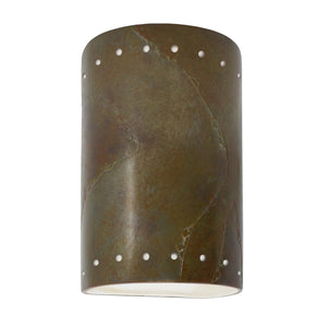 Justice Designs - CER-0995W-SLTR - Lantern - Ambiance - Tierra Red Slate