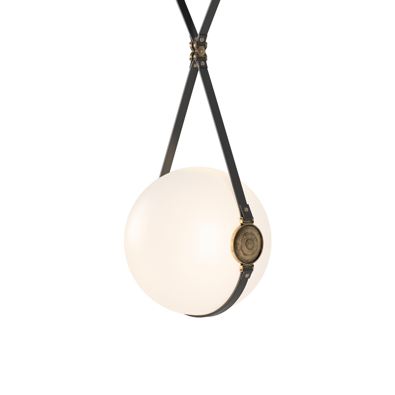 Hubbardton Forge - 131042-LED-SHRT-10-27-LK-NL-GG0680 - LED Pendant - Derby - Black