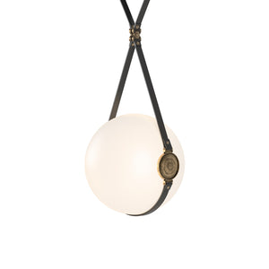 Hubbardton Forge - 131042-LED-SHRT-10-27-LK-NL-GG0680 - LED Pendant - Derby - Black