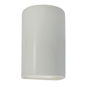 Justice Designs - CER-1260-MAT - Lantern - Ambiance - Matte White