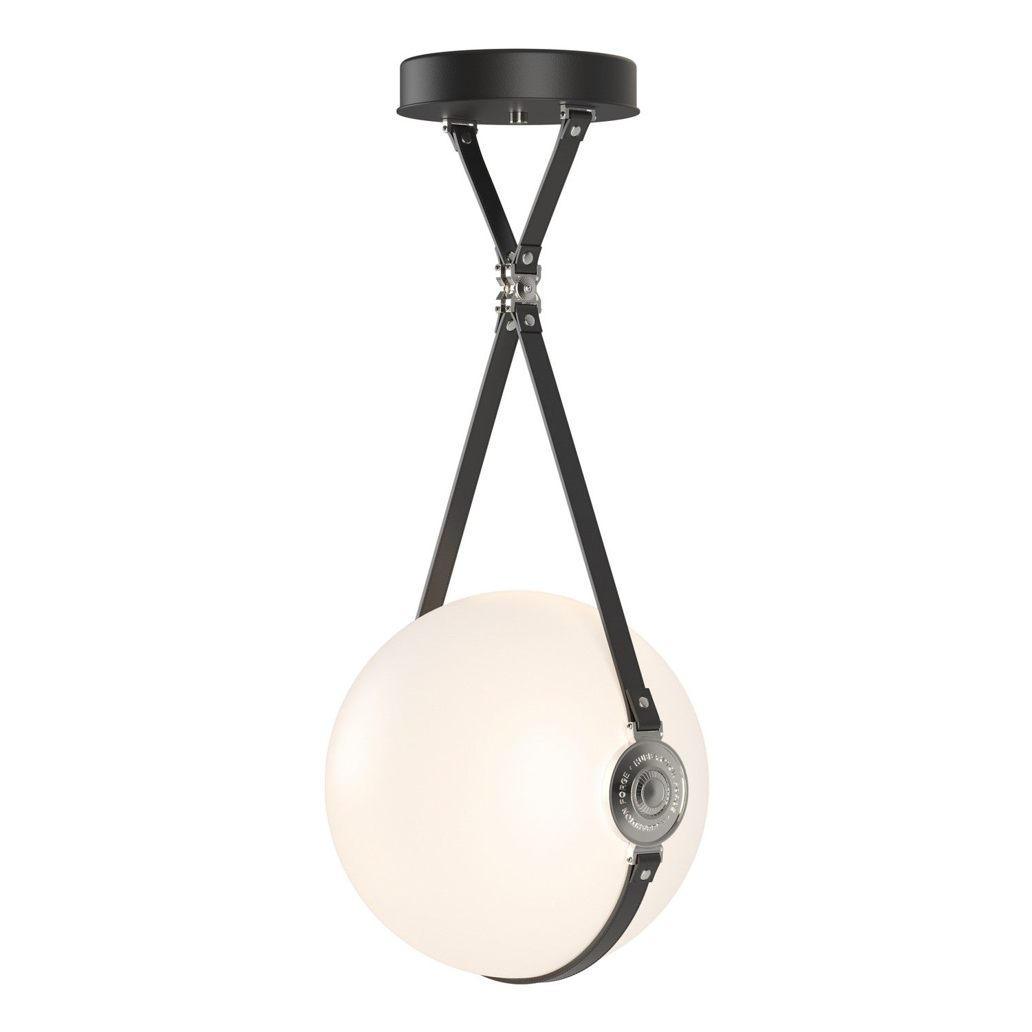 Hubbardton Forge - 131042-LED-STND-10-24-LK-HF-GG0680 - LED Pendant - Derby - Black