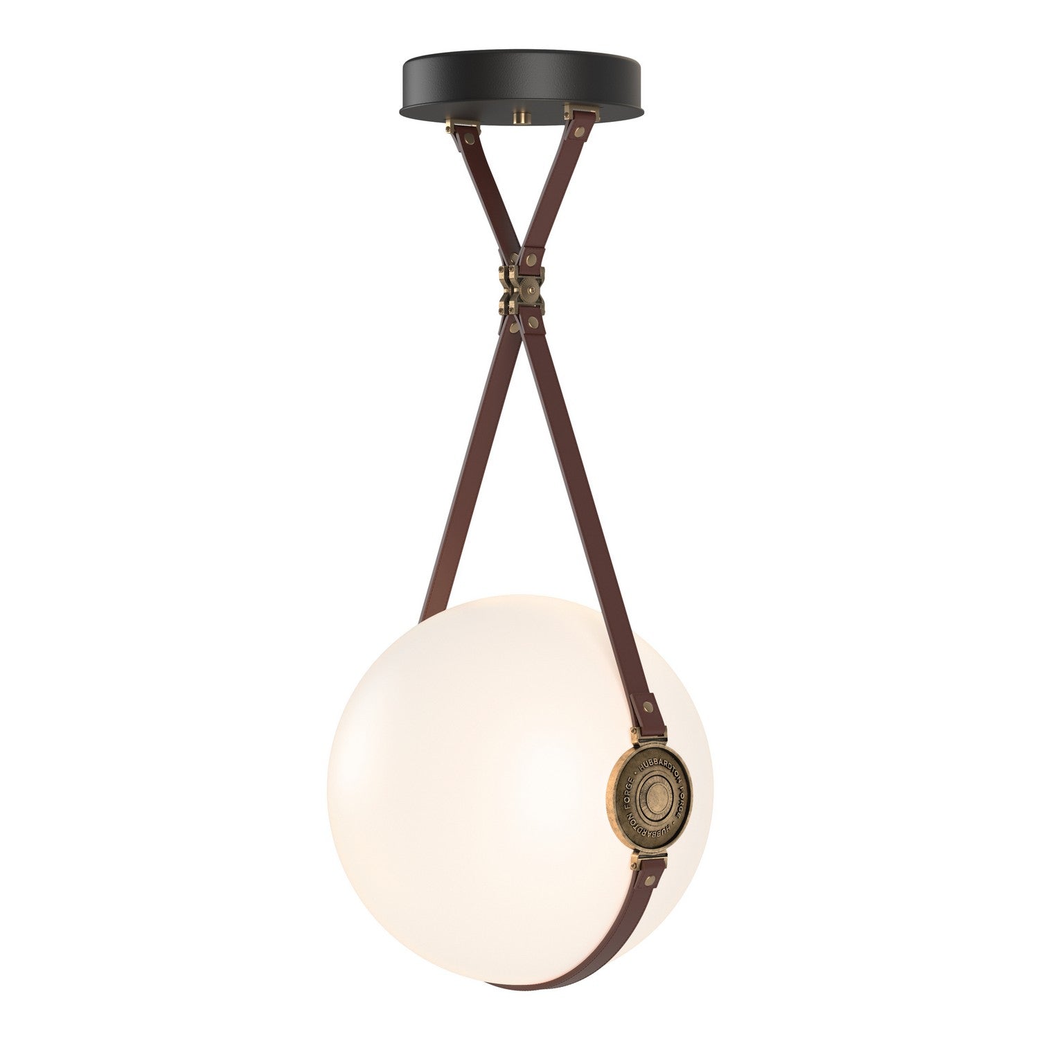 Hubbardton Forge - 131042-LED-STND-10-27-LB-HF-GG0680 - LED Pendant - Derby - Black