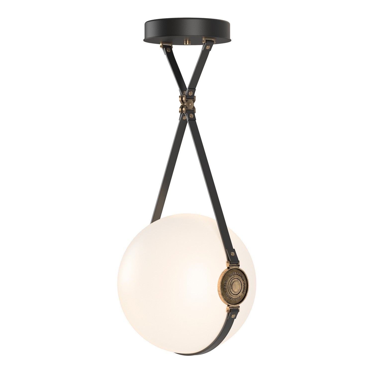 Hubbardton Forge - 131042-LED-STND-10-27-LK-HF-GG0680 - LED Pendant - Derby - Black