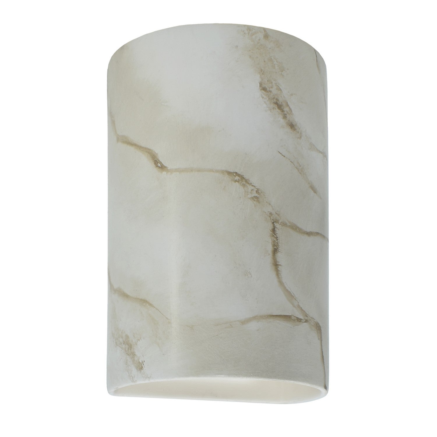 Justice Designs - CER-1260W-STOC-LED1-1000 - LED Lantern - Ambiance - Carrara Marble