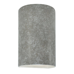 Justice Designs - CER-1265-TRAM - Lantern - Ambiance - Mocha Travertine