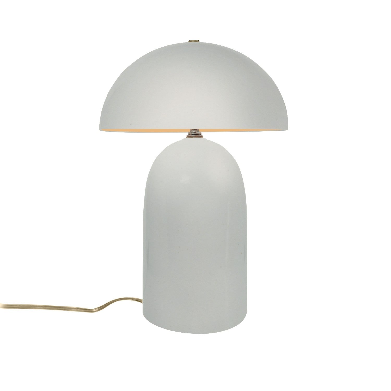 Justice Designs - CER-2515-MTGD - Two Light Portable - Portable - Matte White with Champagne Gold internal