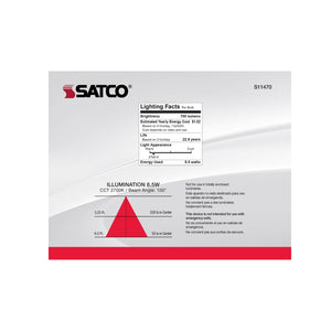 Satco - S11470 - Light Bulb - Frost