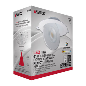 Satco - S11860 - LED Downlight - White