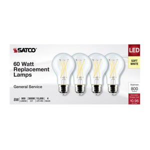 Satco - S12463 - Light Bulb - Clear
