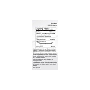 Satco - S12466 - Light Bulb - Soft White