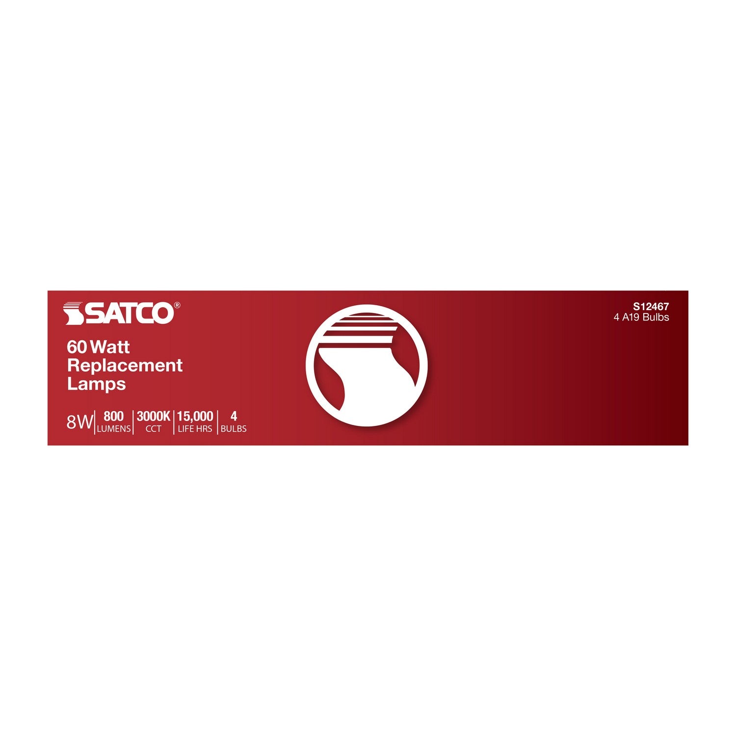 Satco - S12467 - Light Bulb - Soft White
