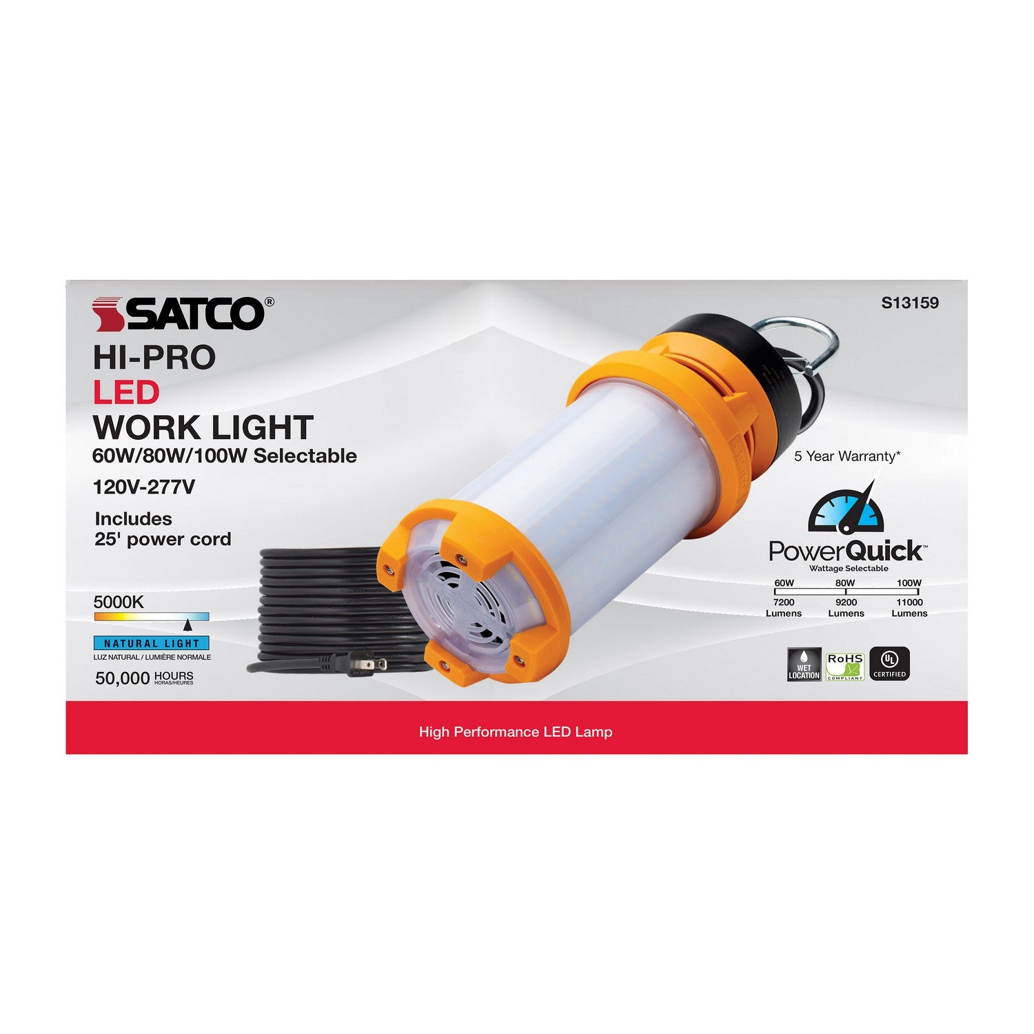 Satco - S13159 - LED Lamp - Yellow