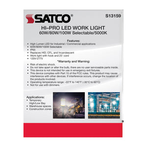 Satco - S13159 - LED Lamp - Yellow