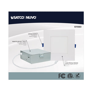 Satco - S11563 - LED Downlight - White