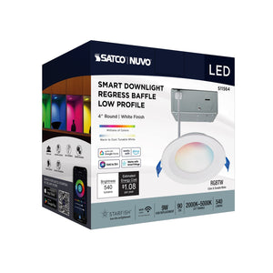 Satco - S11564 - LED Downlight - White