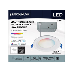 Satco - S11564 - LED Downlight - White