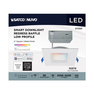 Satco - S11565 - LED Downlight - White