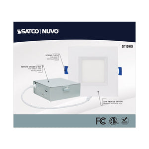 Satco - S11565 - LED Downlight - White