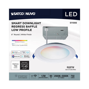 Satco - S11566 - LED Downlight - White