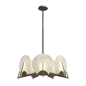 Hubbardton Forge - 131059-SKT-MULT-05-AR - Seven Light Pendant - Callisto - Bronze