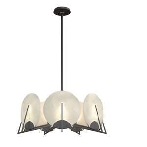 Hubbardton Forge - 131059-SKT-MULT-20-AR - Seven Light Pendant - Callisto - Natural Iron