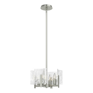 Hubbardton Forge - 131060-SKT-MULT-85-YR0719 - Four Light Semi-Flush/Pendant - Arc - Sterling