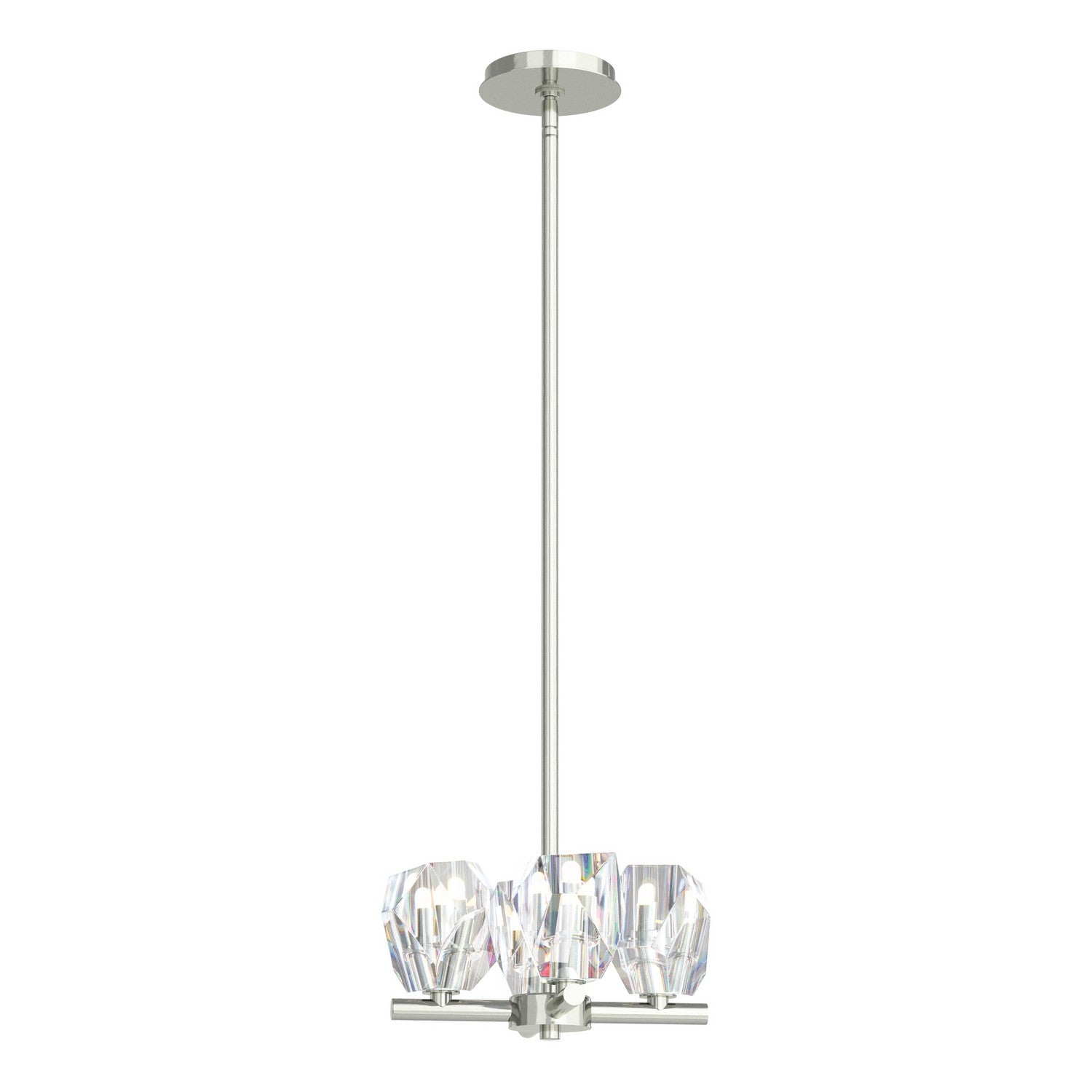 Hubbardton Forge - 131061-SKT-MULT-89-CR - Gatsby 4-Light Semi-Flush/Pendant - Gatsby - Ink