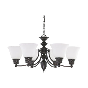 Nuvo Lighting - 60-6042 - Six Light Chandelier - Empire - Mahogany Bronze