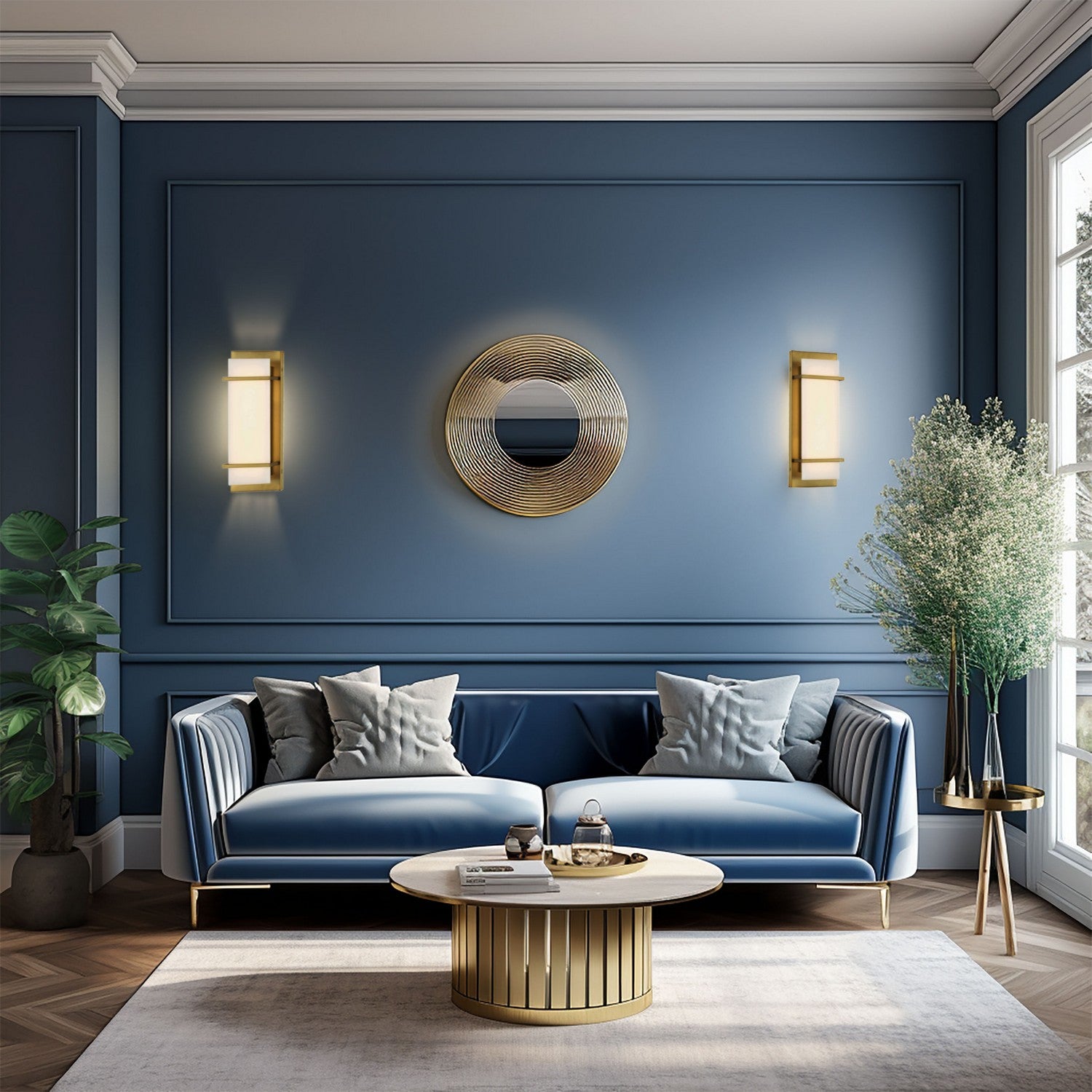 Minka-Lavery - 431-695-L - LED Wall Sconce - Tarnos - Soft Brass