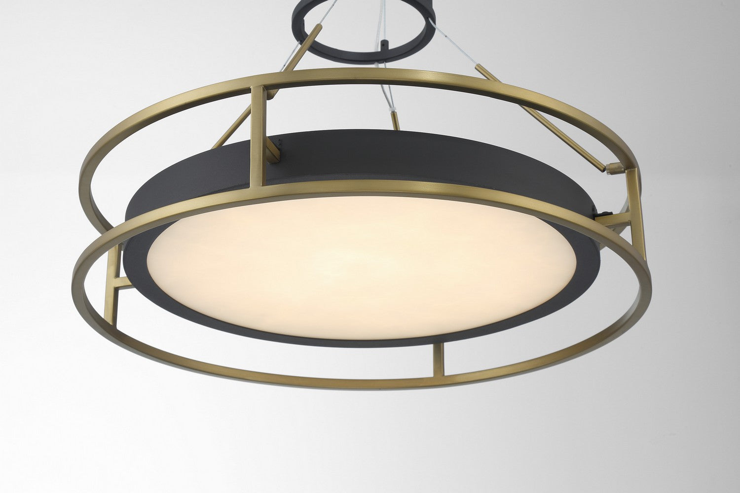 Minka-Lavery - 5086-781-L - LED Pendant - Levitation - Sand Coal And Soft Brass