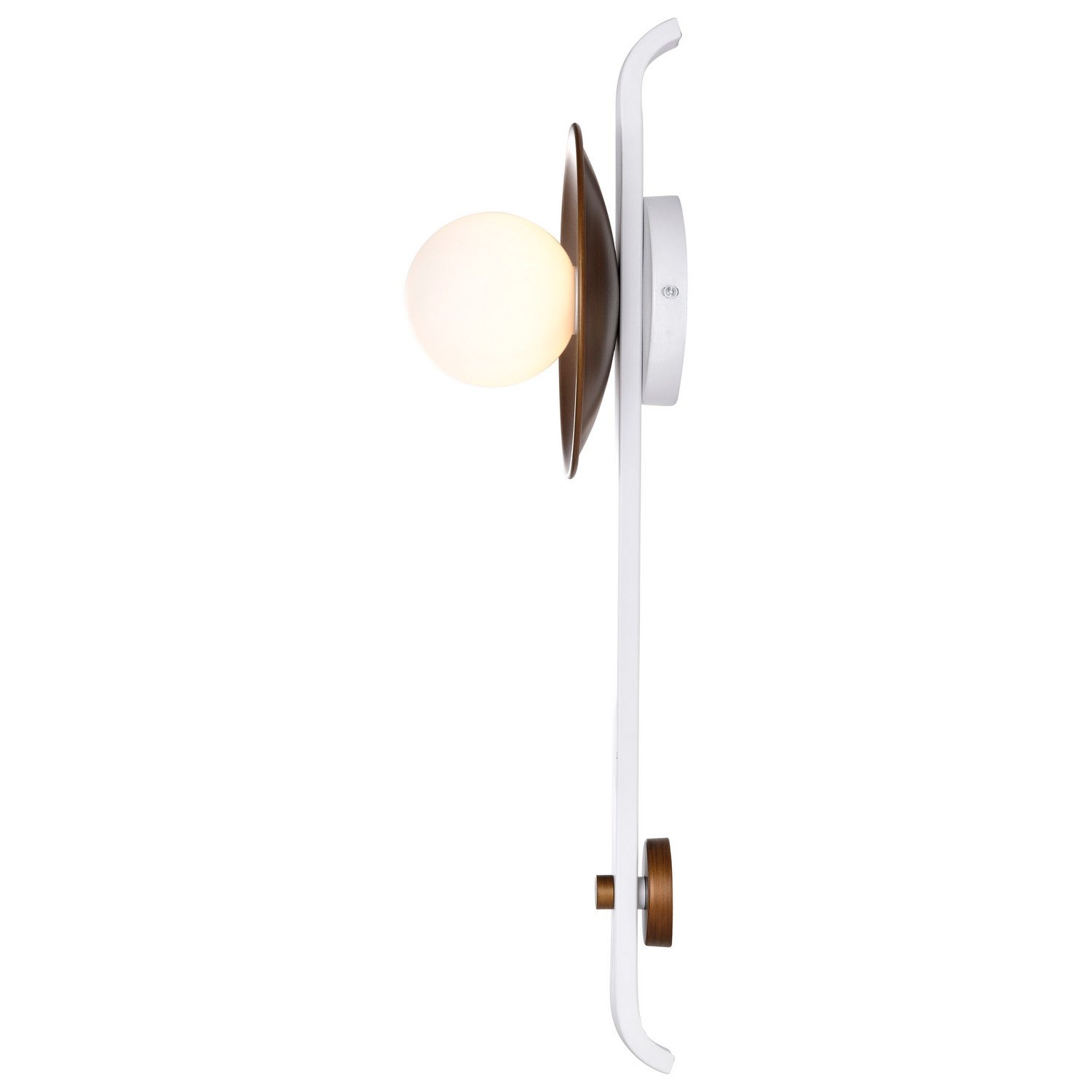 Nuvo Lighting - 60-7741 - One Light Wall Sconce - Colby - Matte White