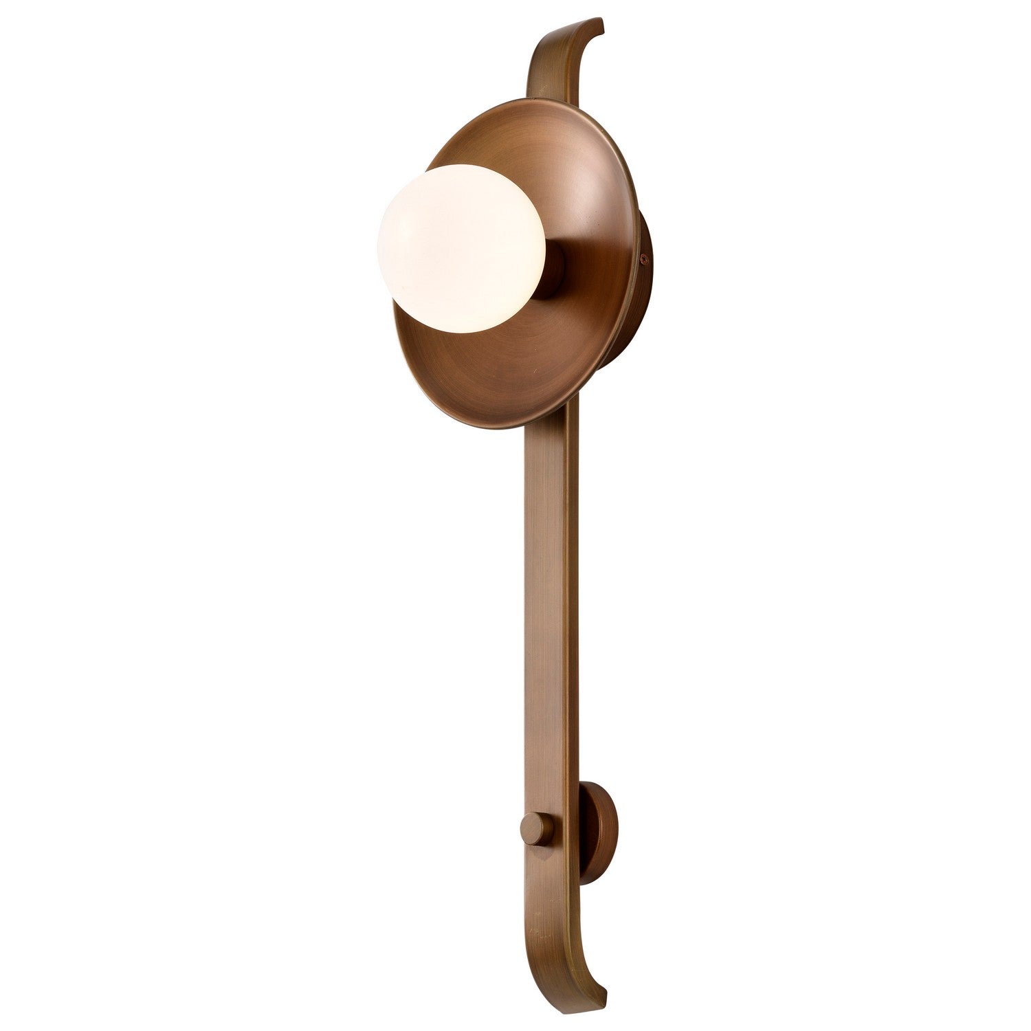 Nuvo Lighting - 60-7742 - One Light Wall Sconce - Colby - Natural Brass