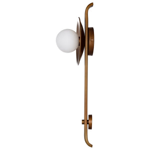 Nuvo Lighting - 60-7742 - One Light Wall Sconce - Colby - Natural Brass