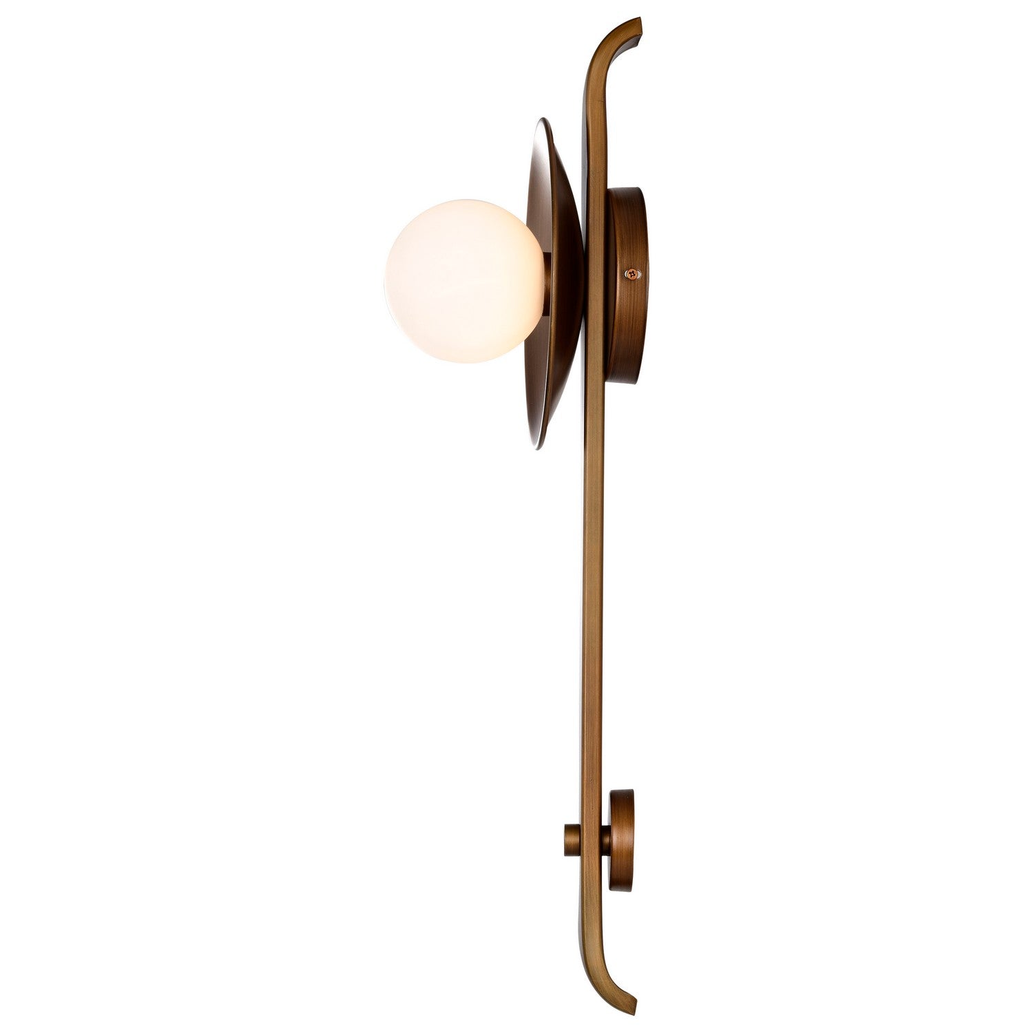 Nuvo Lighting - 60-7742 - One Light Wall Sconce - Colby - Natural Brass