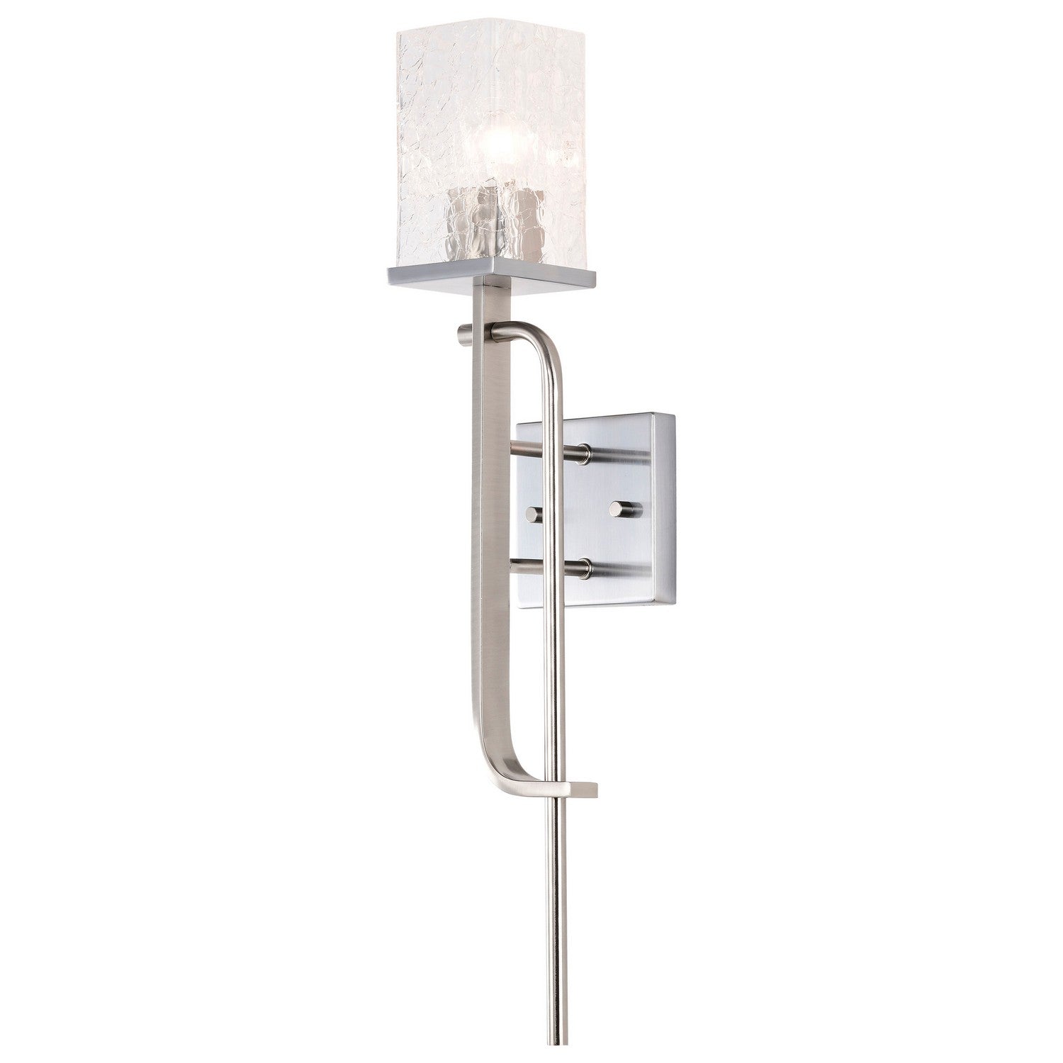 Nuvo Lighting - 60-7747 - One Light Wall Sconce - Terrace - Polished Nickel