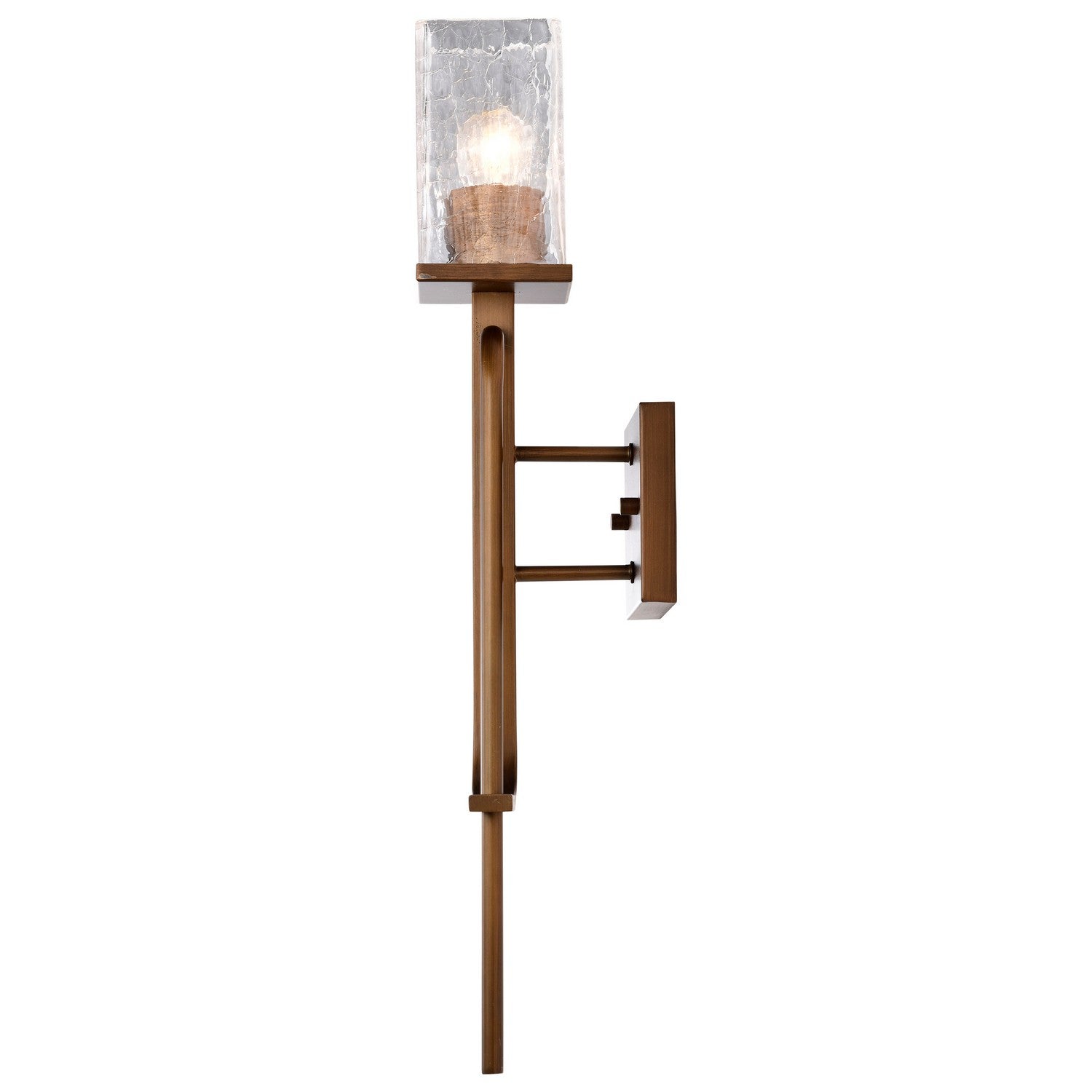 Nuvo Lighting - 60-7749 - One Light Wall Sconce - Terrace - Natural Brass