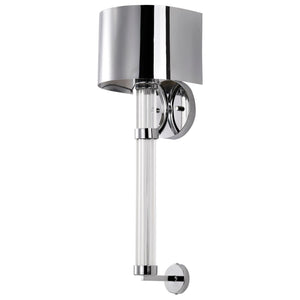 Nuvo Lighting - 60-7755 - One Light Wall Sconce - Teagon - Polished Nickel